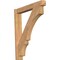 Ekena Millwork Balboa Arts & Crafts Smooth Outlooker, Western Red Cedar, 5 1/2"W x 34"D x 38"H OUT06X34X38BOA03SWR - alternate 1